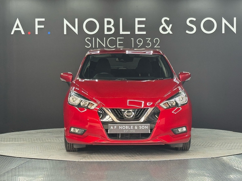 Nissan Micra Dig-t Acenta U1007 Ulez Red #6