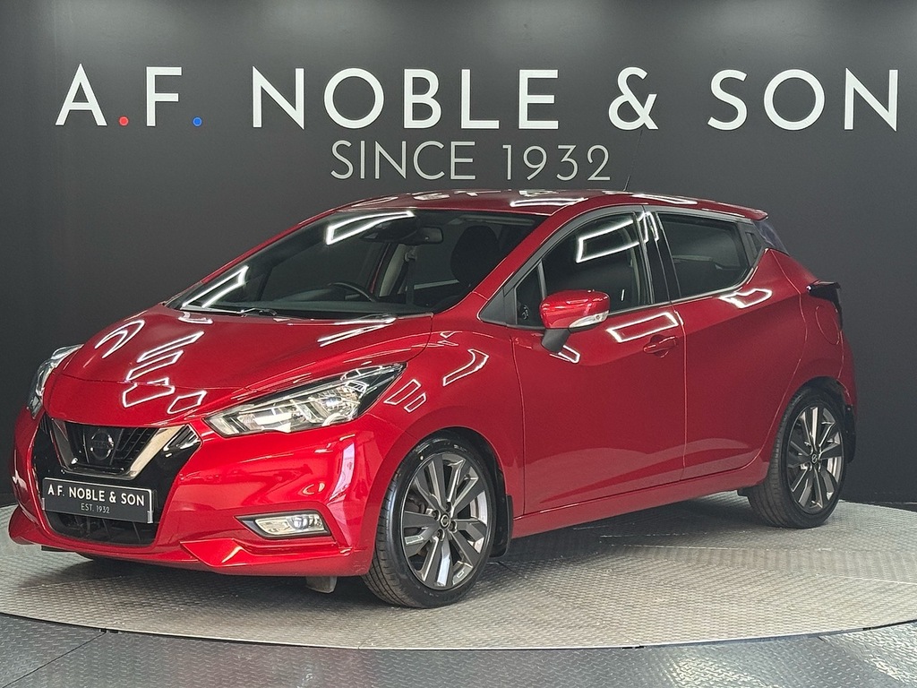 Nissan Micra Dig-t Acenta U1007 Ulez Red