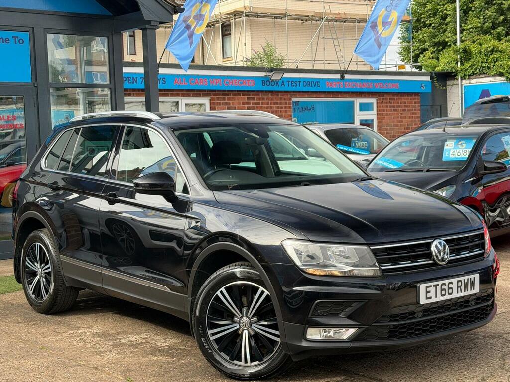 Volkswagen Tiguan Suv 2.0 Tdi Bluemotion Tech Se Navigation Dsg 4Mot ET66RWW Black