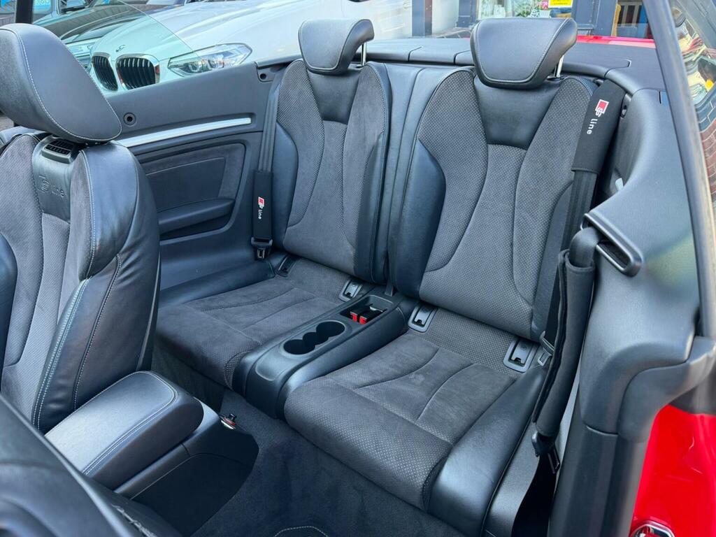 Audi A3 Cabriolet 2.0 Tdi S Line Euro 6 Ss Red #5