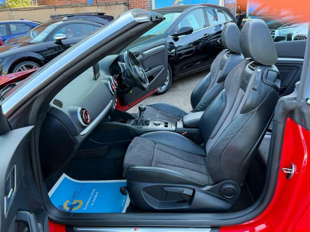 Audi A3 Cabriolet 2.0 Tdi S Line Euro 6 Ss Red #4