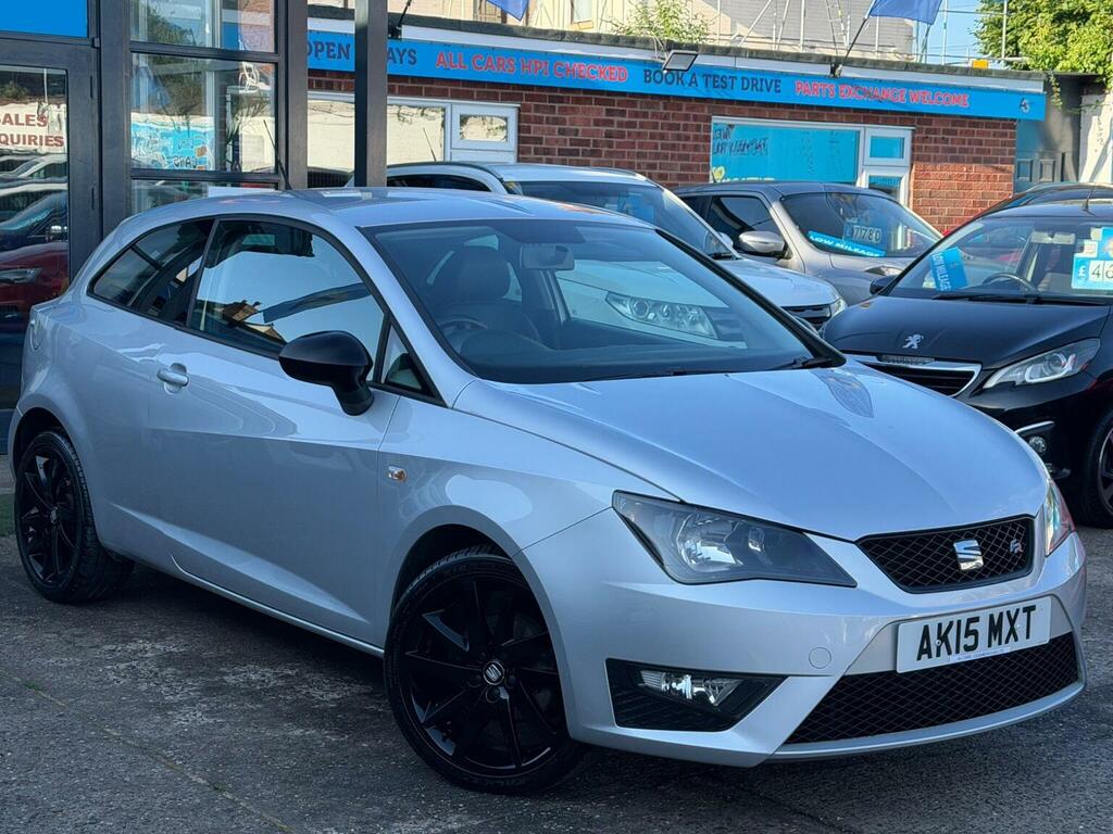 Seat Ibiza 1.2 Tsi Fr Black Sport Coupe Euro 5 Silver