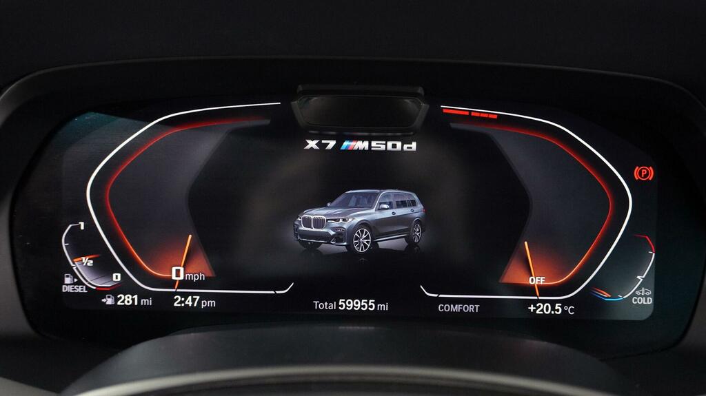 BMW X7 3.0 30D M Sport Xdrive Euro 6 Ss Black #9