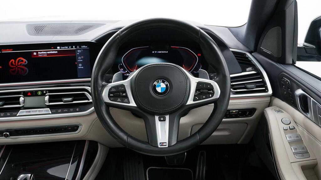 BMW X7 3.0 30D M Sport Xdrive Euro 6 Ss Black #5