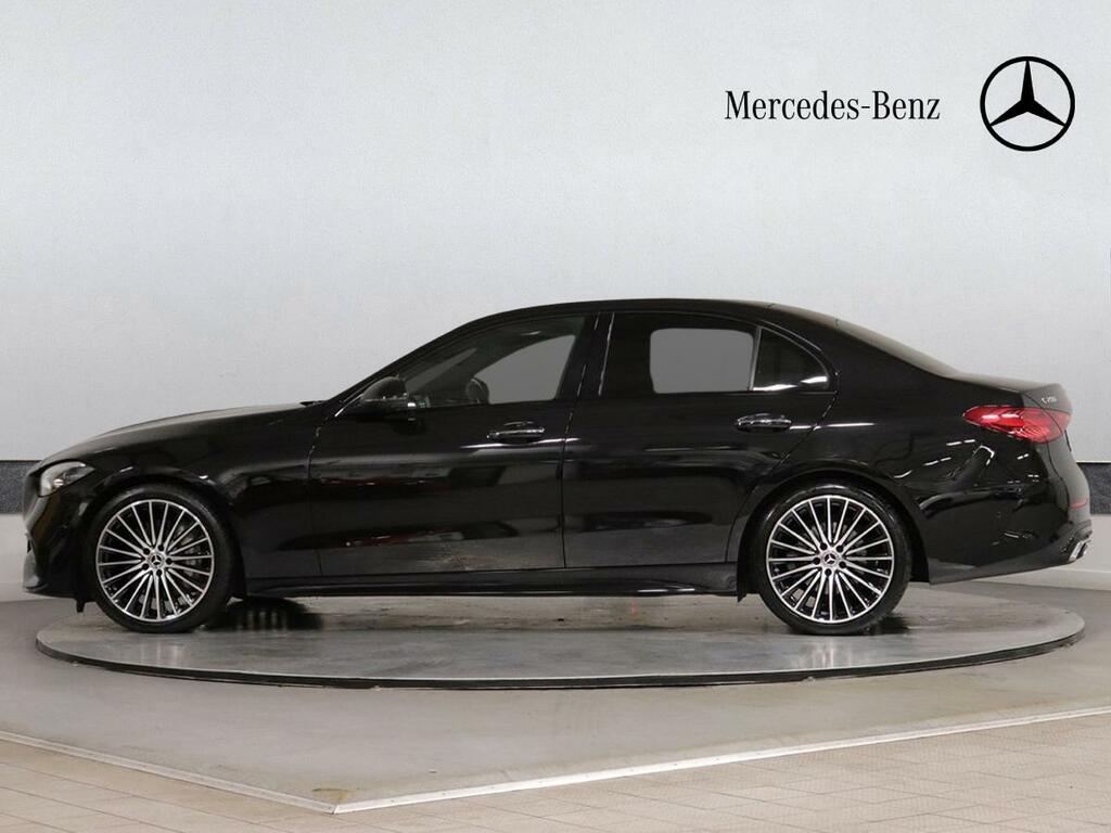 Mercedes-Benz C Class C 300 Amg Line Prem Mhe Black #52