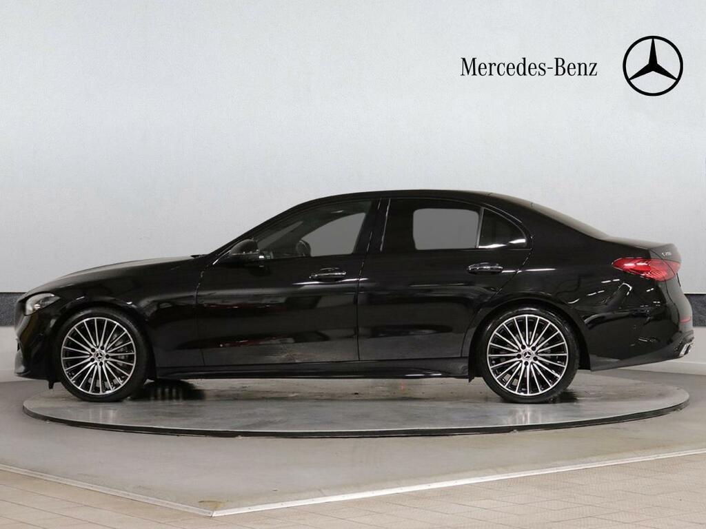 Mercedes-Benz C Class C 300 Amg Line Prem Mhe Black #9