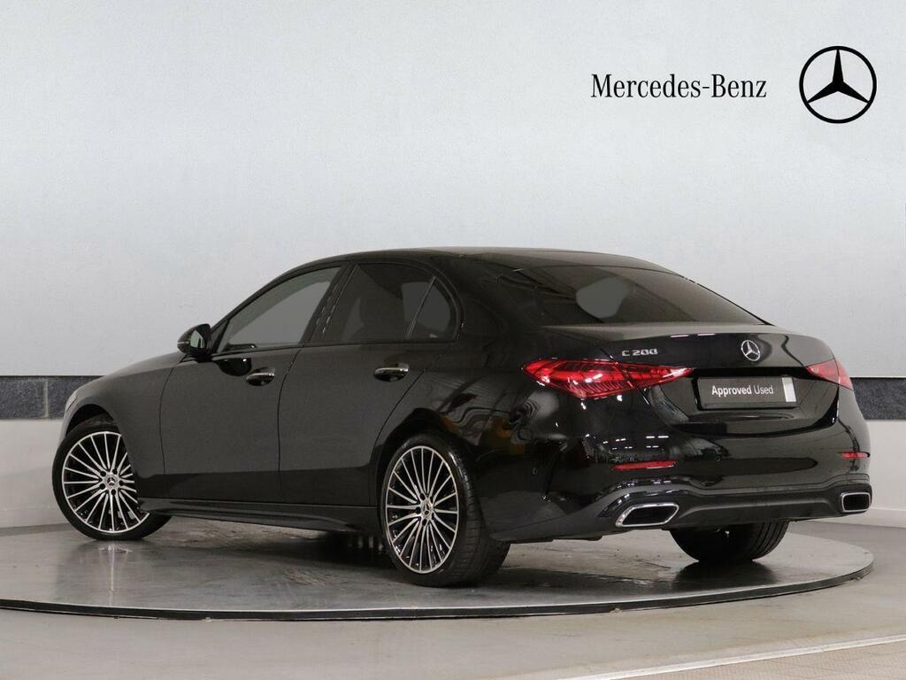 Mercedes-Benz C Class C 300 Amg Line Prem Mhe Black #2