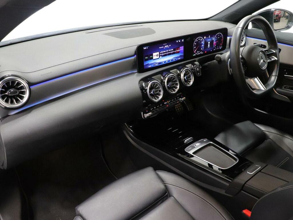 Mercedes-Benz CLA Class 200H Mhev Amg Line Premium Plus Coupe Black #3