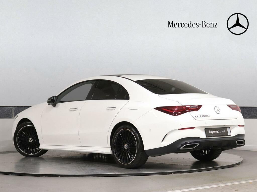 Mercedes-Benz CLA Class 200H Mhev Amg Line Premium Plus Coupe Black #2