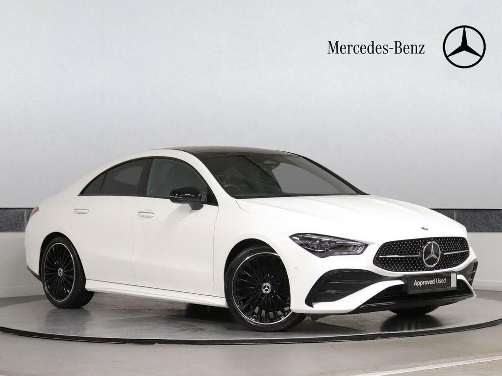 Mercedes-Benz CLA Class 200H Mhev Amg Line Premium Plus Coupe Black #1