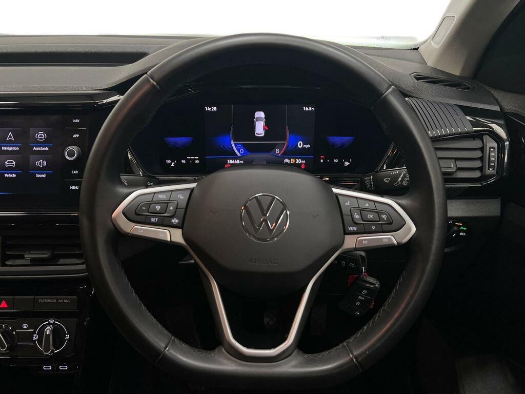 Volkswagen T-Cross 1.5 Tsi Evo R Line Suv Dsg Blue #13