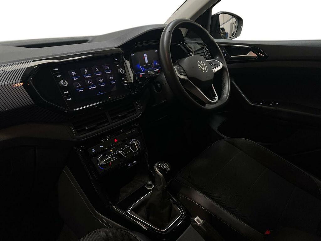 Volkswagen T-Cross 1.5 Tsi Evo R Line Suv Dsg Blue #2