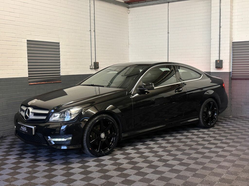 Mercedes-Benz C Class 2.1 C220 Cdi Amg Sport Edition Coupe G- KP15EYH Black #4