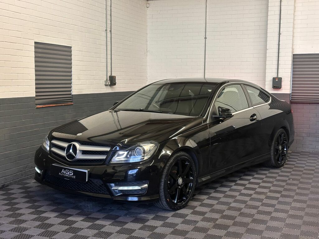 Mercedes-Benz C Class 2.1 C220 Cdi Amg Sport Edition Coupe G- KP15EYH Black #3