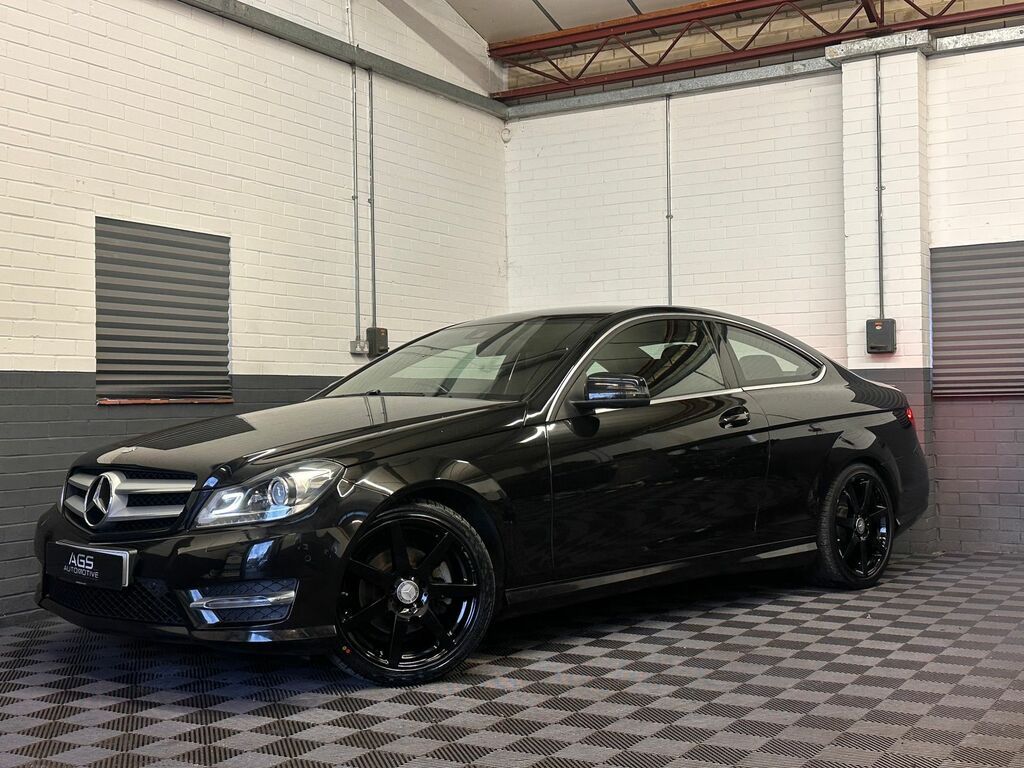 Mercedes-Benz C Class 2.1 C220 Cdi Amg Sport Edition Coupe G- KP15EYH Black