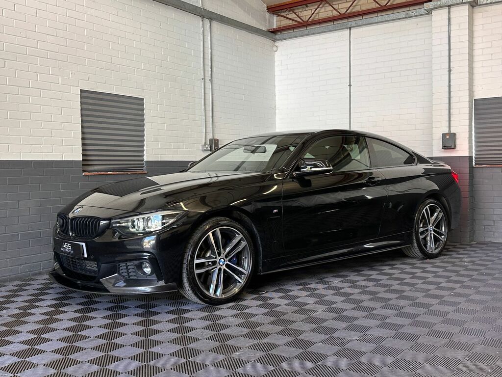 BMW 4 Series Gran Coupe 3.0 435D M Sport Coupe Xdrive Euro Black #4