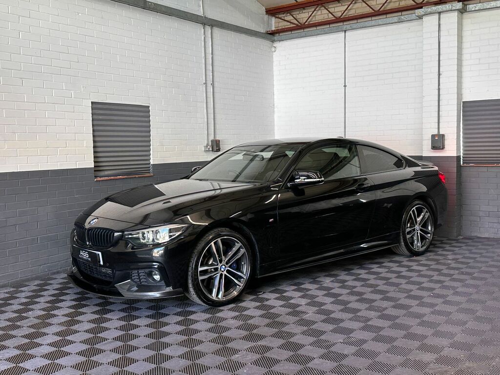 BMW 4 Series Gran Coupe 3.0 435D M Sport Coupe Xdrive Euro Black #3