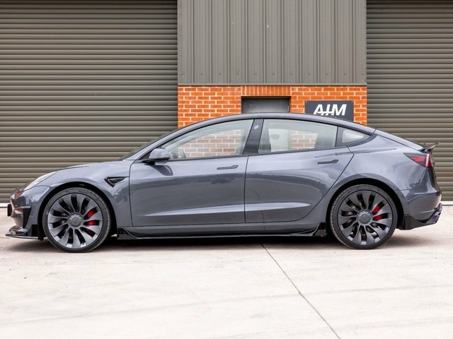 Tesla Model 3 Motor Performance Saloon MA23OSM Grey #3