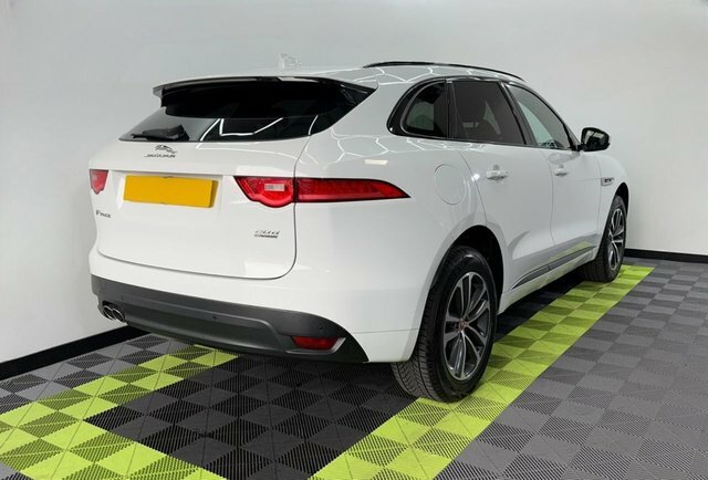 Jaguar F-Pace 2.0 D180 R-sport Suv White #2