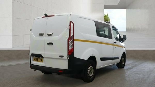 Ford Transit Custom 2.0 320 Ecoblue Crew YS19TPX White #2