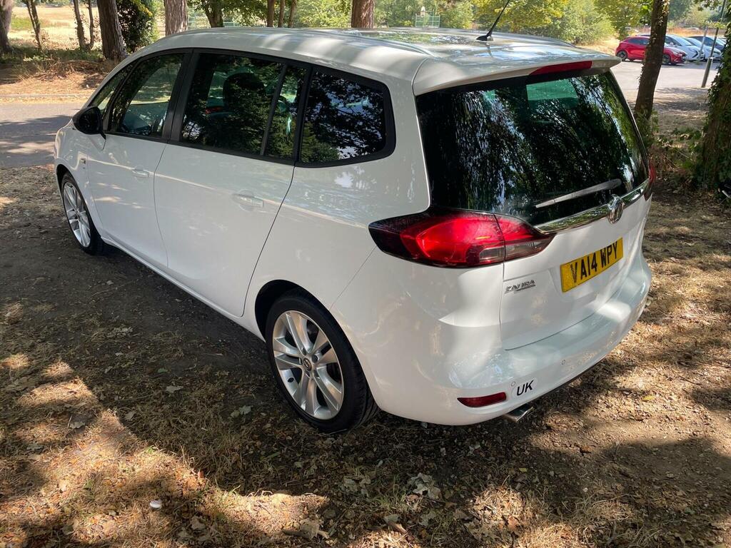 Vauxhall Zafira Tourer 2.0 Cdti Sri Euro 5 White #4