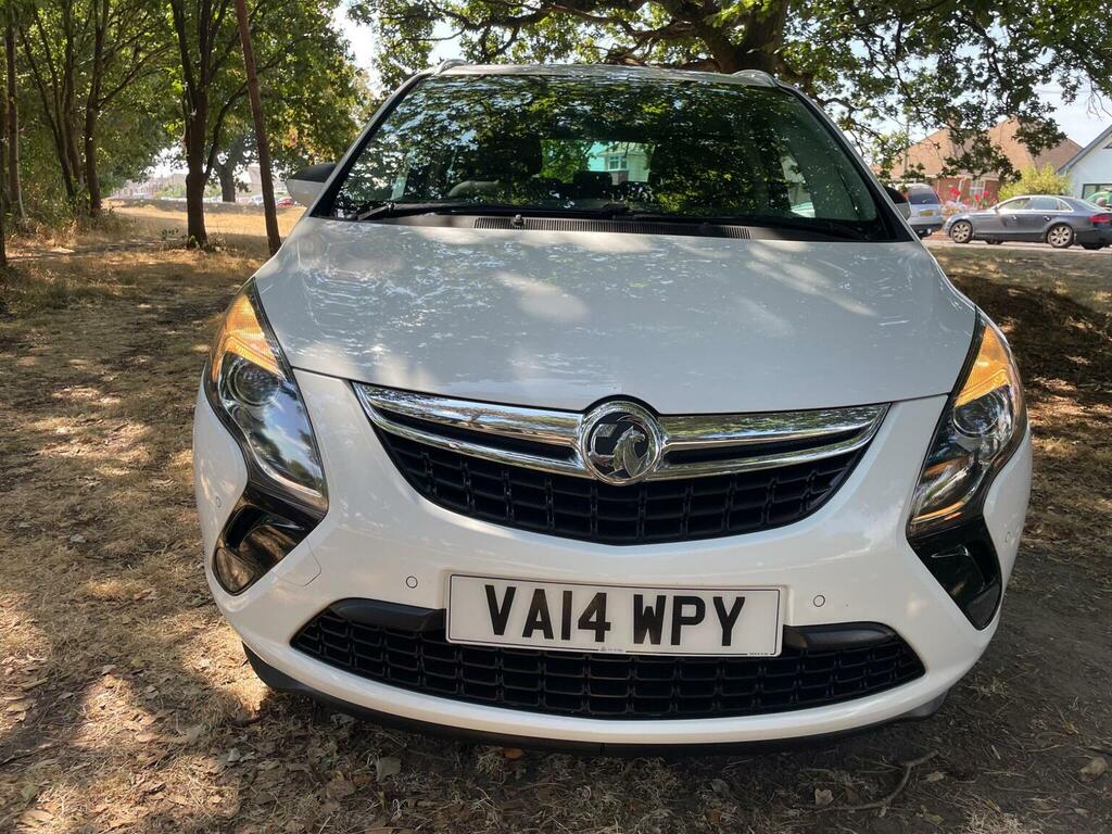 Vauxhall Zafira Tourer 2.0 Cdti Sri Euro 5 White #5