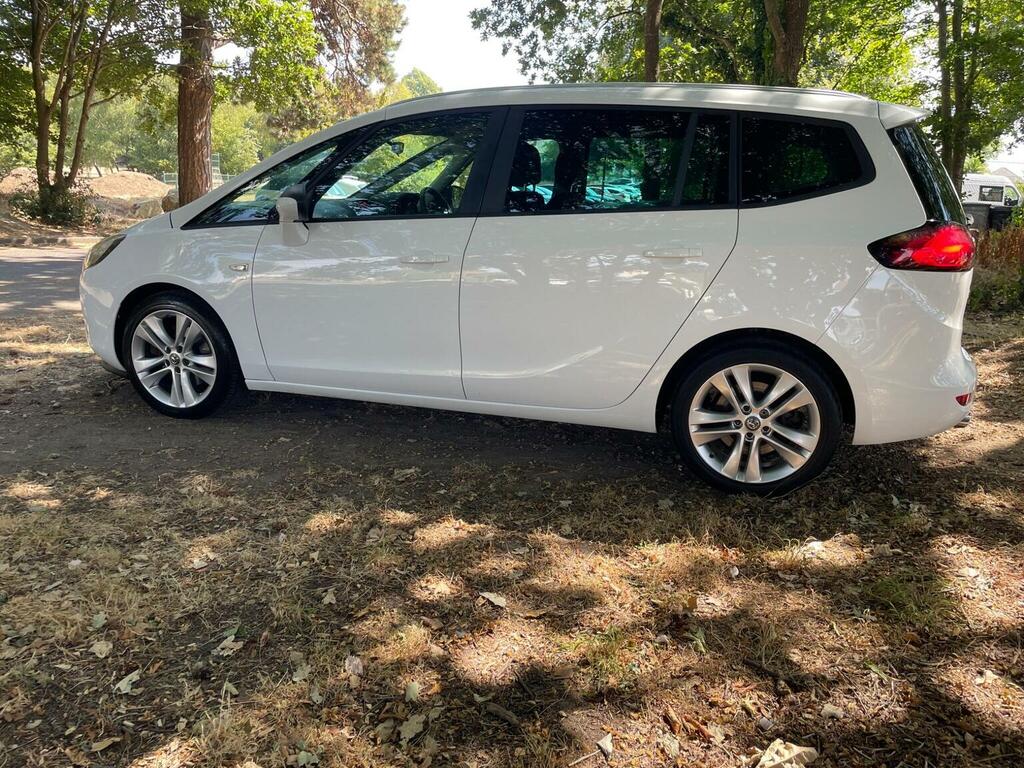 Vauxhall Zafira Tourer 2.0 Cdti Sri Euro 5 White #6