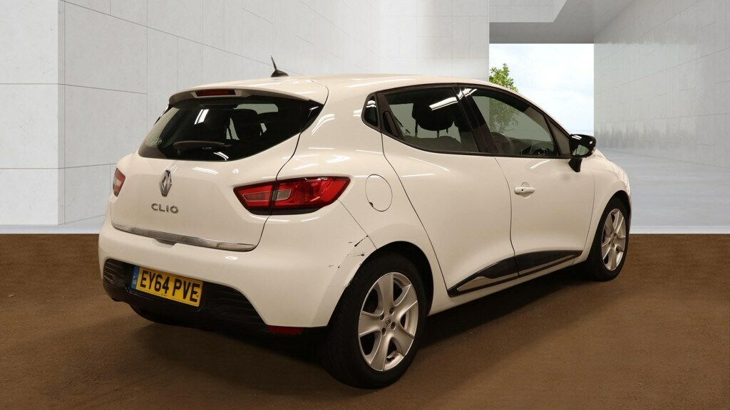Renault Clio 1.2 16V Dynamique Medianav White #4