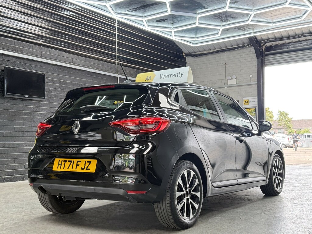 Renault Clio 1.0 Iconic Tce 90 My21.5 Apply For Finance On Ou HT71FJZ Black #5