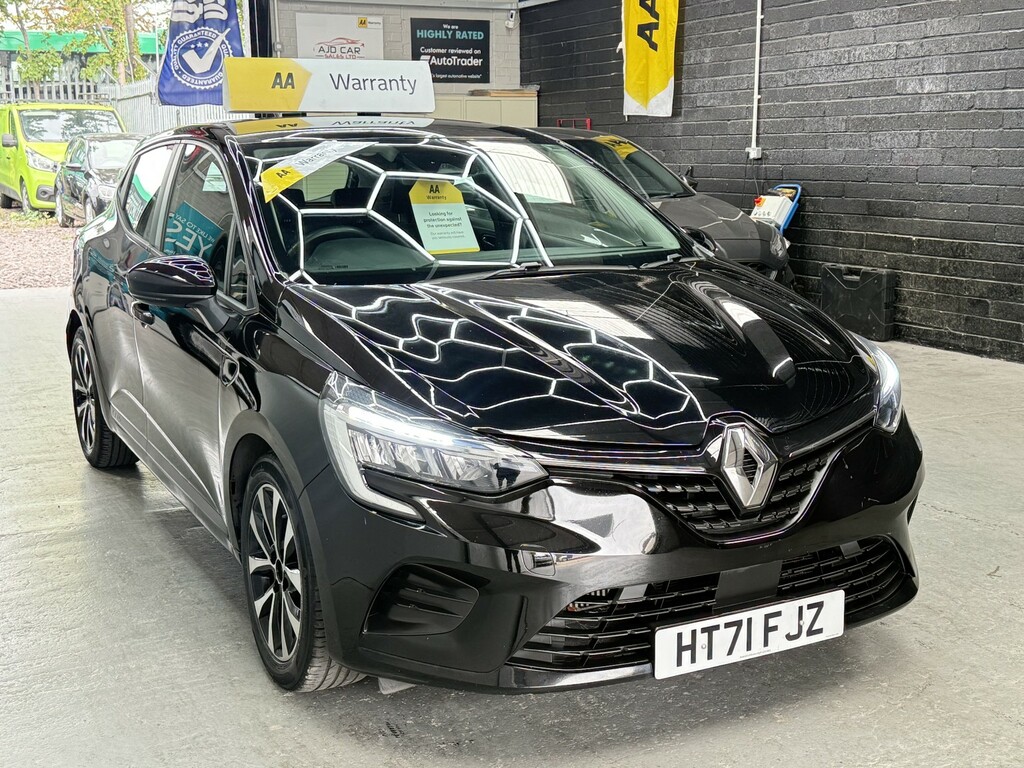 Renault Clio 1.0 Iconic Tce 90 My21.5 Apply For Finance On Ou HT71FJZ Black #6