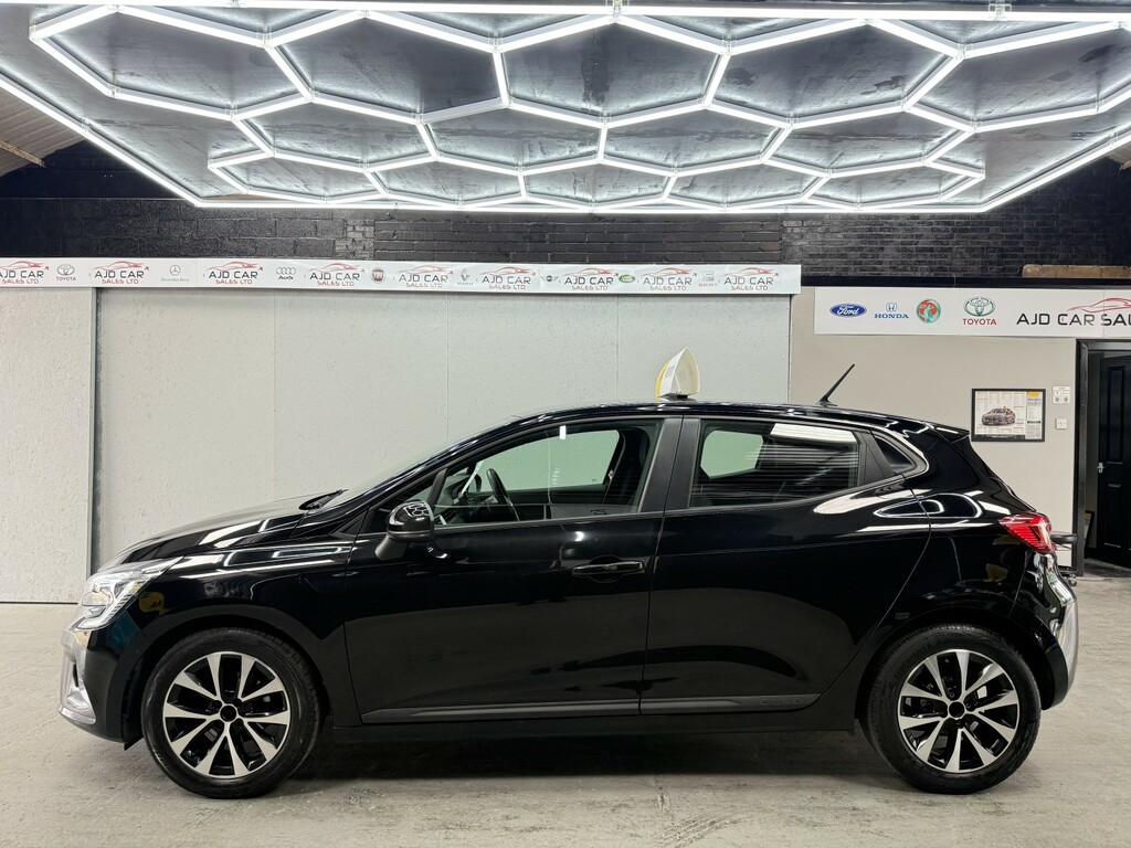 Renault Clio 1.0 Iconic Tce 90 My21.5 Apply For Finance On Ou HT71FJZ Black #2