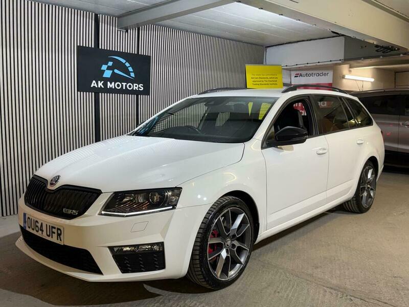 Skoda Octavia Tdi Vrs Estate Blue #11