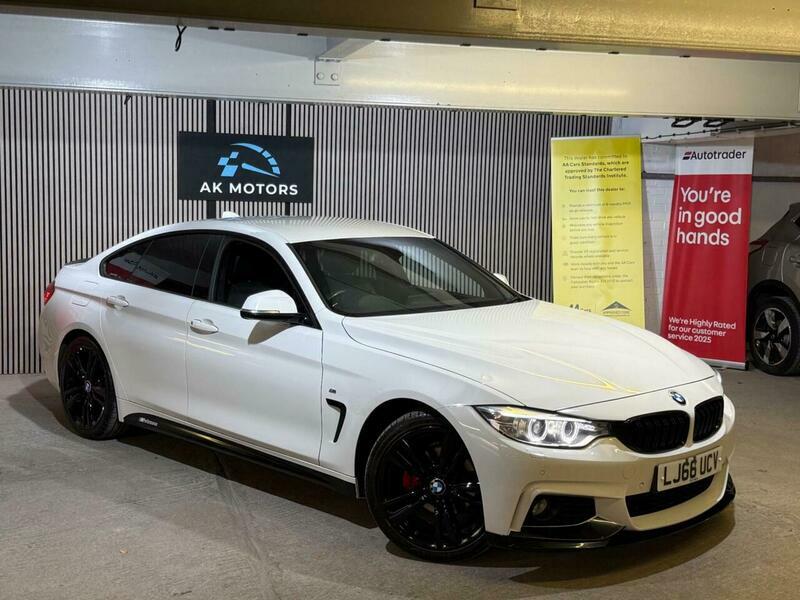BMW 4 Series 2.0 420D M Sport White #6