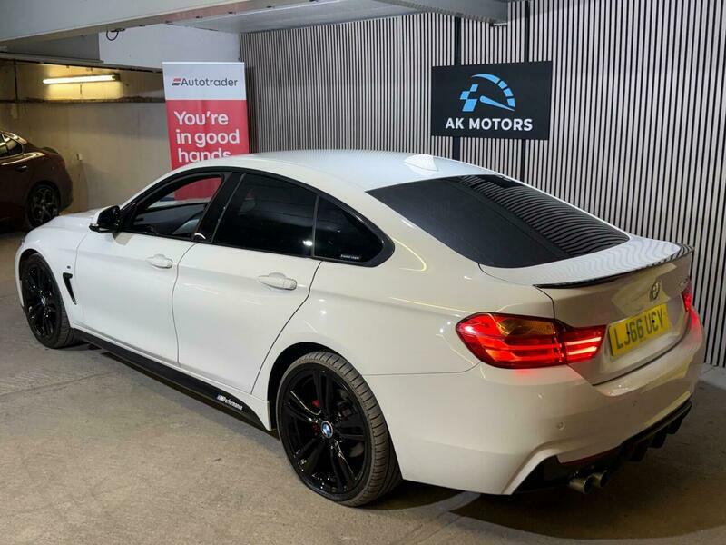 BMW 4 Series 2.0 420D M Sport White #4