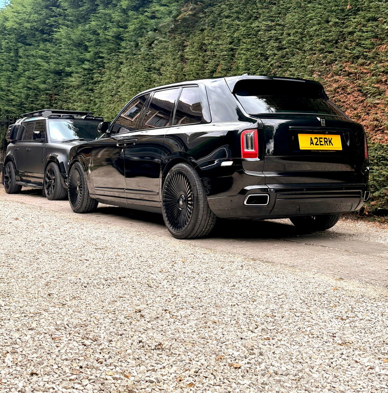 Rolls-Royce Cullinan 6.75 V12 Black Badge 4Wd Euro 6 Black #15