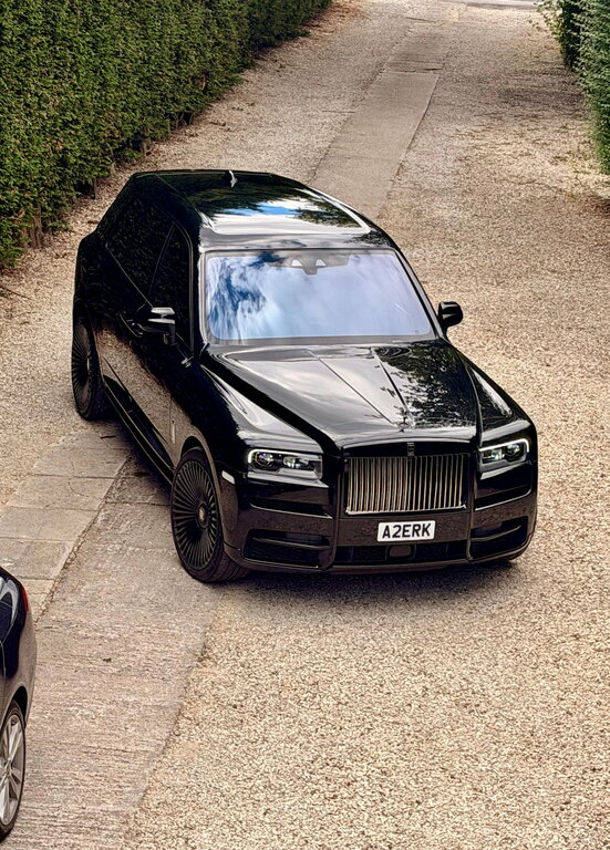 Rolls-Royce Cullinan 6.75 V12 Black Badge 4Wd Euro 6 Black #10