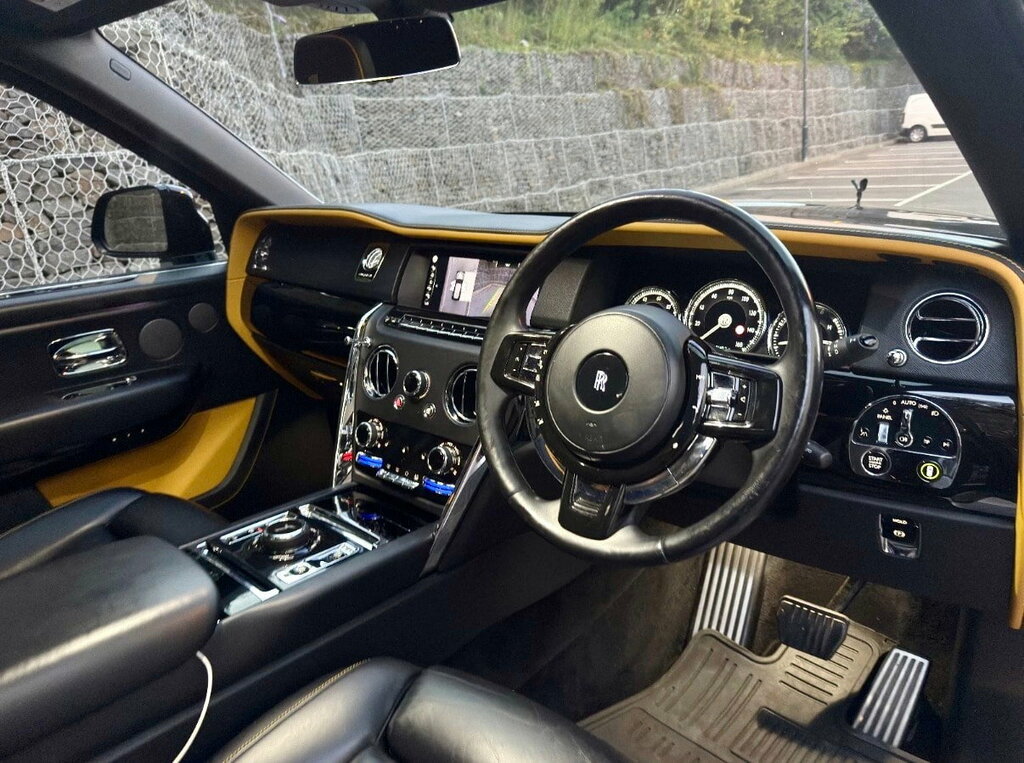 Rolls-Royce Cullinan 6.75 V12 Black Badge 4Wd Euro 6 Black #14