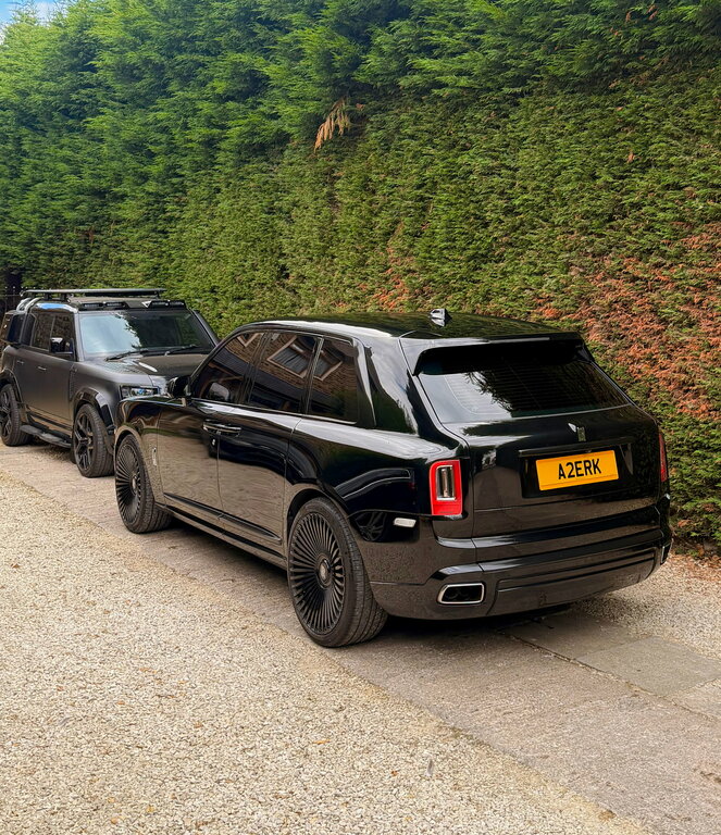 Rolls-Royce Cullinan 6.75 V12 Black Badge 4Wd Euro 6 Black #11