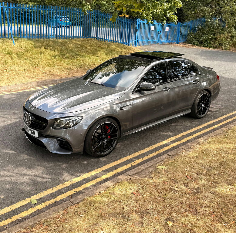 Mercedes-Benz E Class 4.0 E63 V8 Biturbo Gpf Amg S Saloon Spd Grey