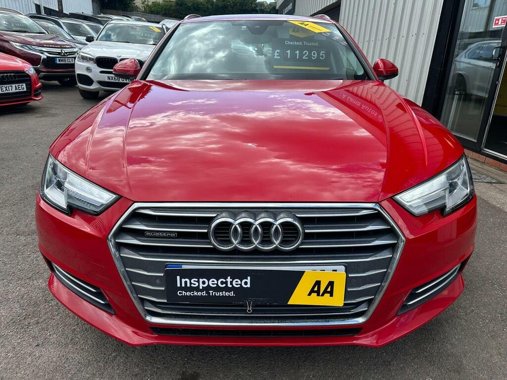 Audi A4 Avant Estate 2.0 Tdi Sport S Tronic Quattro Euro 6 Ss Red #4