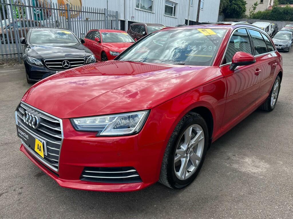 Audi A4 Avant Estate 2.0 Tdi Sport S Tronic Quattro Euro 6 Ss Red #5
