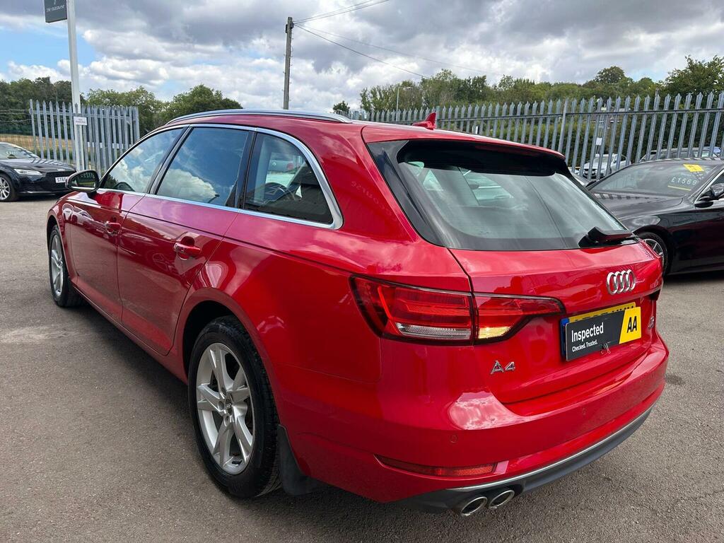 Audi A4 Avant Estate 2.0 Tdi Sport S Tronic Quattro Euro 6 Ss Red #6