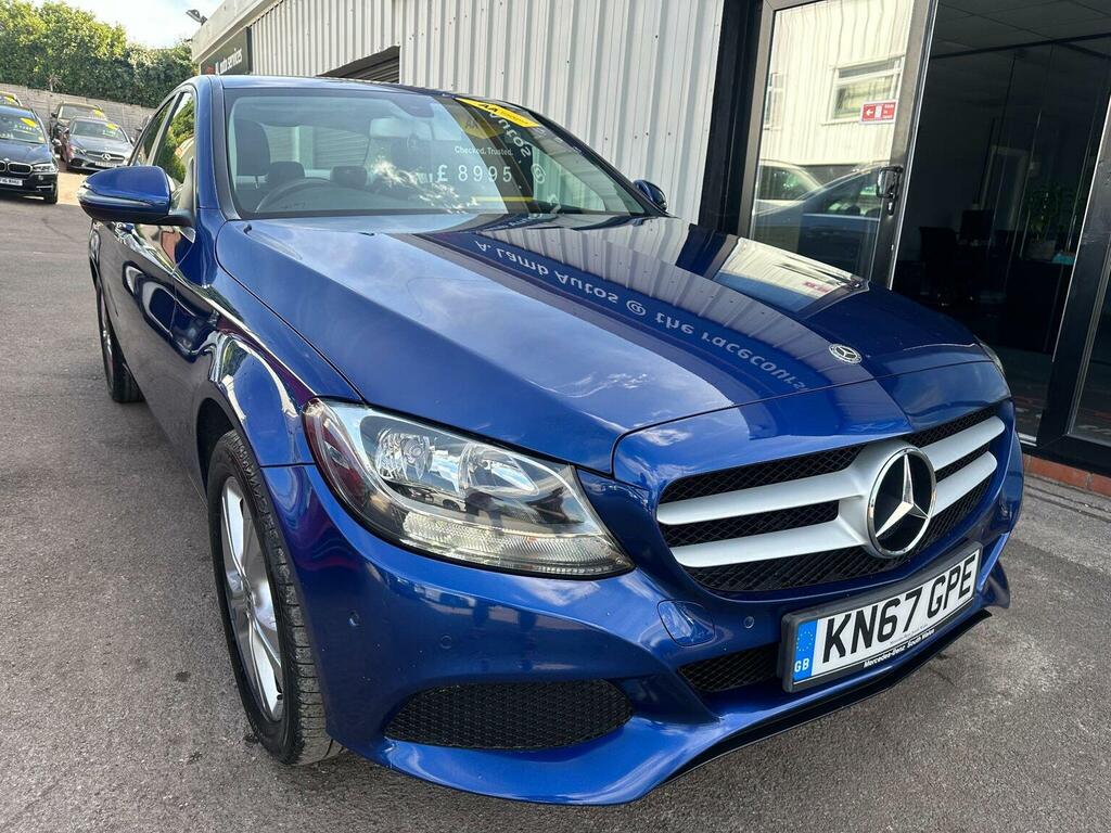 Mercedes-Benz C Class 2.0 C200 Se Executive Edition G-tronic Euro 6 S Blue