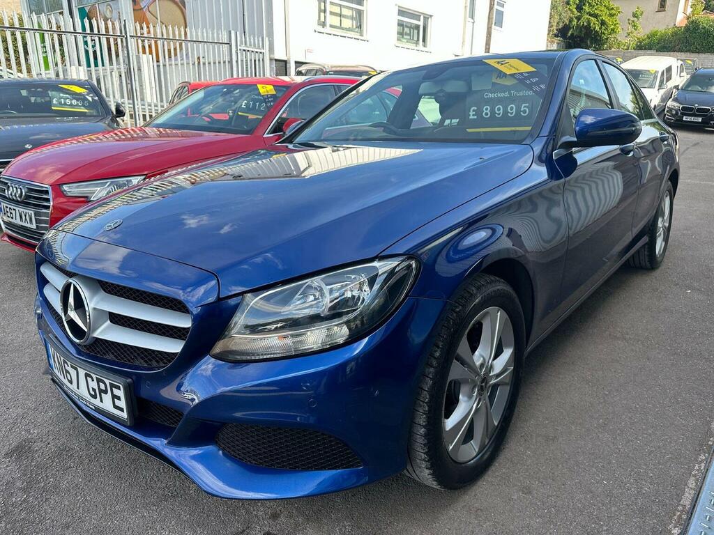 Mercedes-Benz C Class 2.0 C200 Se Executive Edition G-tronic Euro 6 S Blue #4