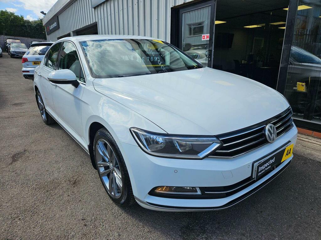 Volkswagen Passat 2.0 Tdi Bluemotion Tech Gt Dsg Euro 6 Ss White