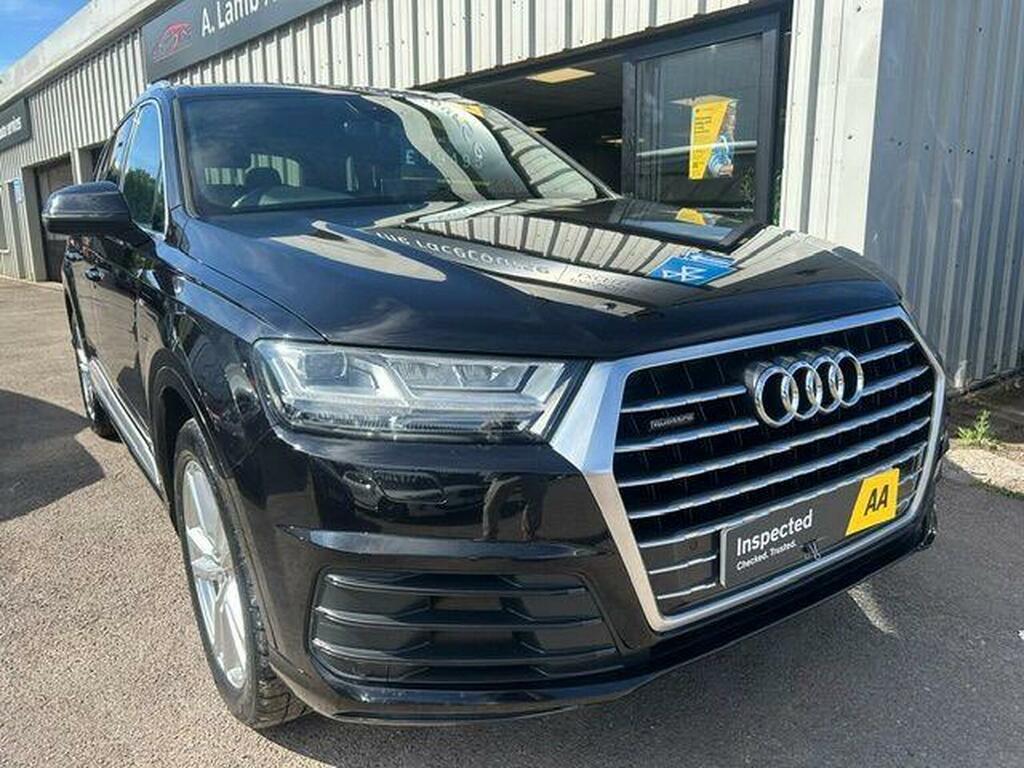 Audi Q7 3.0 Tdi V6 S Line Tiptronic Quattro Euro 6 Ss 5 Black