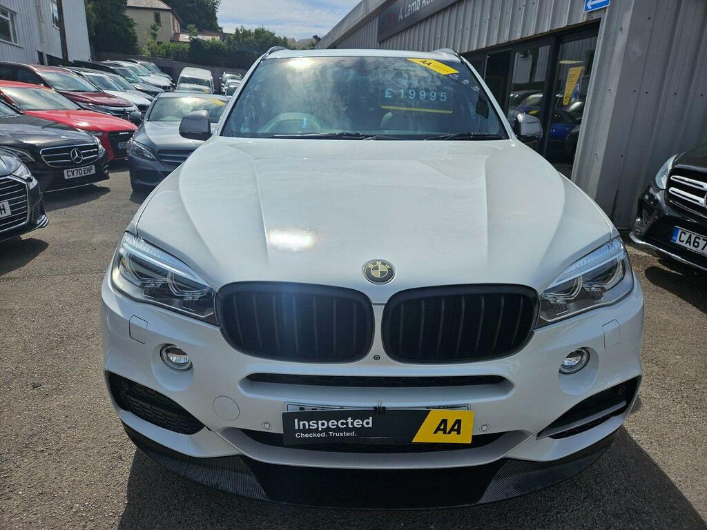 BMW X5 3.0 M50d Xdrive Euro 6 Ss White #2