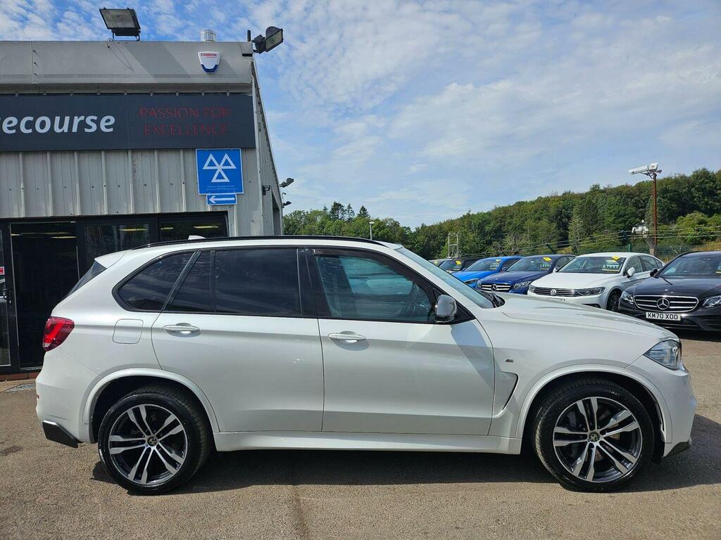 BMW X5 3.0 M50d Xdrive Euro 6 Ss White #4