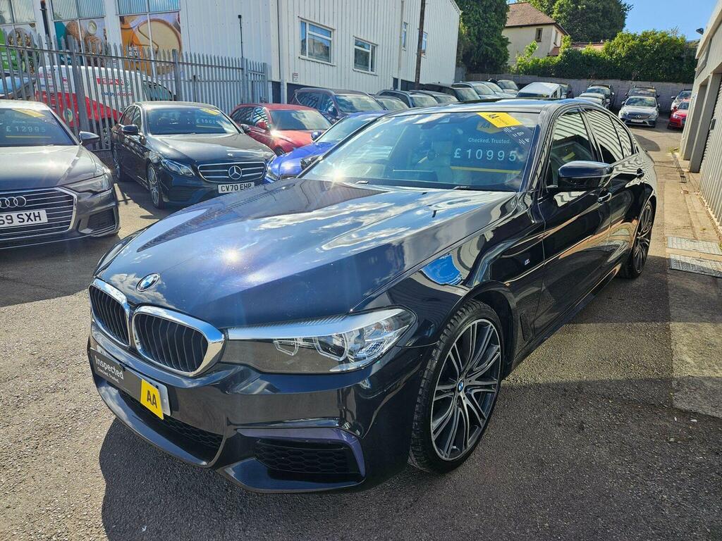 BMW 5 Series 2.0 520D M Sport Euro 6 Ss Black #3