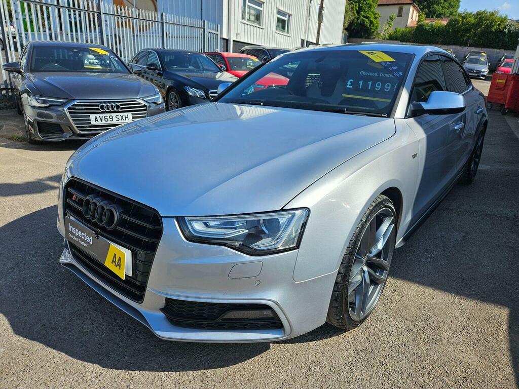 Audi S5 Hatchback 3.0 Tfsi V6 Black Edition Sportback S Tr OU16TPZ Silver #3